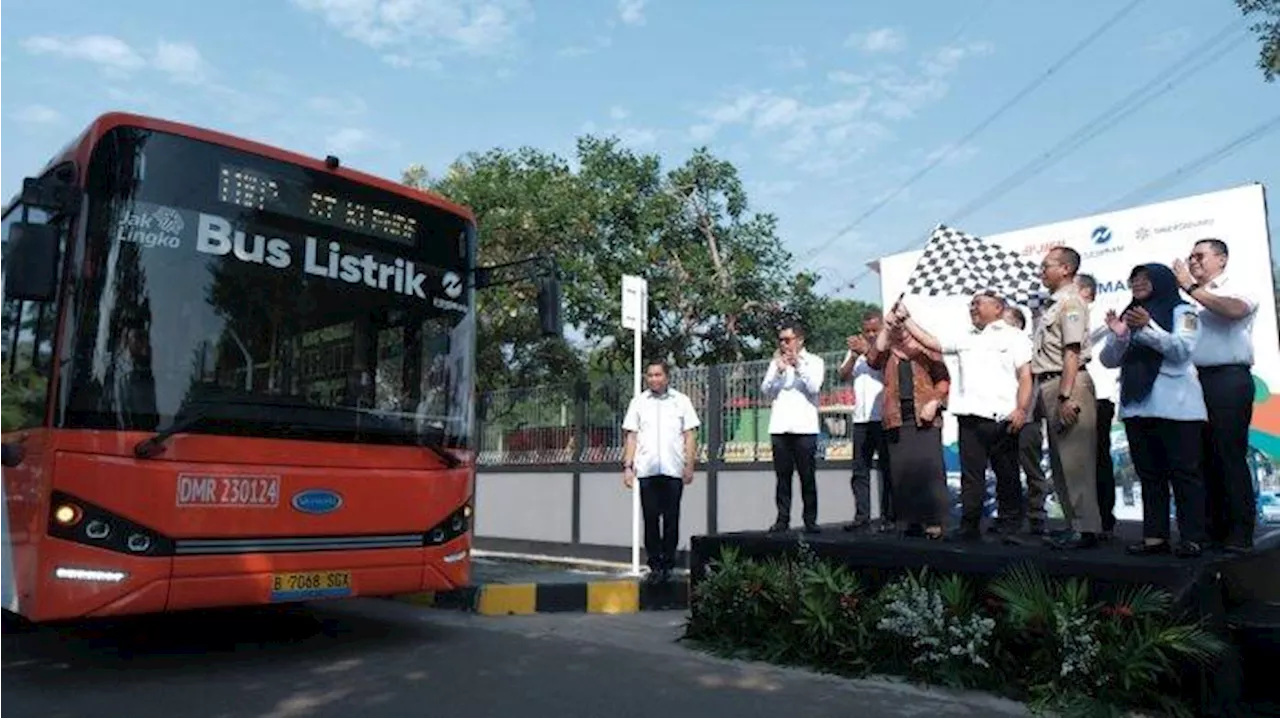 JIEP dan Transjakarta Operasikan Bus Listrik di Kawasan Industri Pulogadung