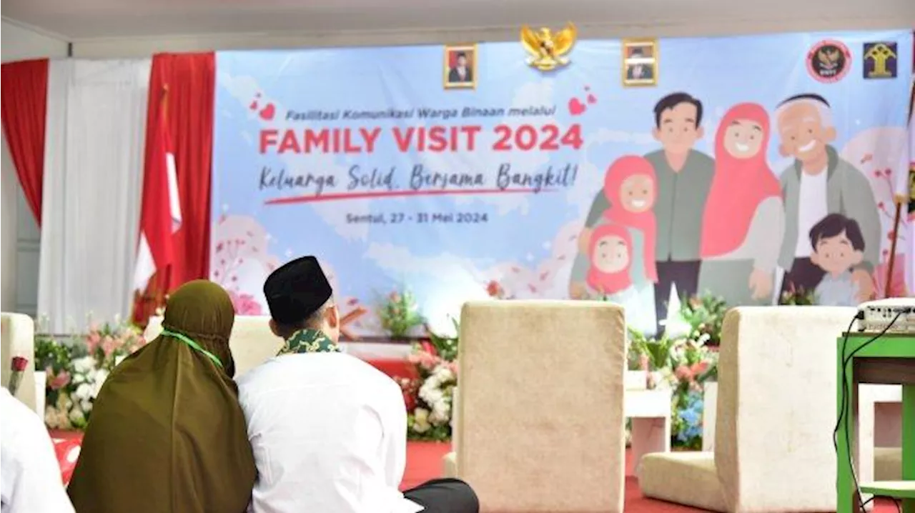 Puluhan Warga Binaan Dapat Fasilitas Berkomunikasi dengan Keluarga Lewat Family Visit 2024 dari BNPT