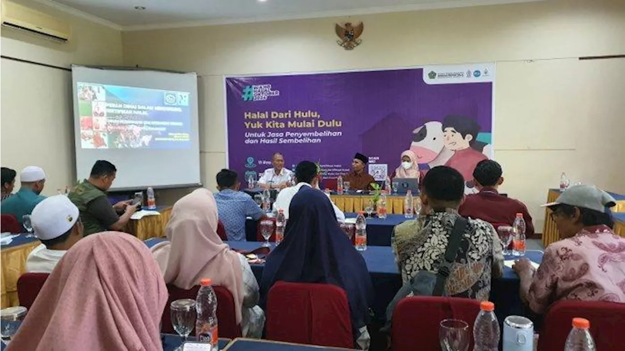 Sasar Sektor Hulu, BPJPH Edukasi Sertifikasi Halal Jasa Penyembelihan Serentak di 11 Provinsi