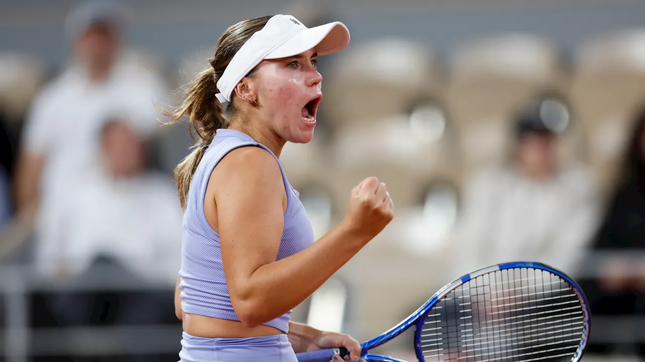 Kenin beats Garcia to reach Roland-Garros Round 3