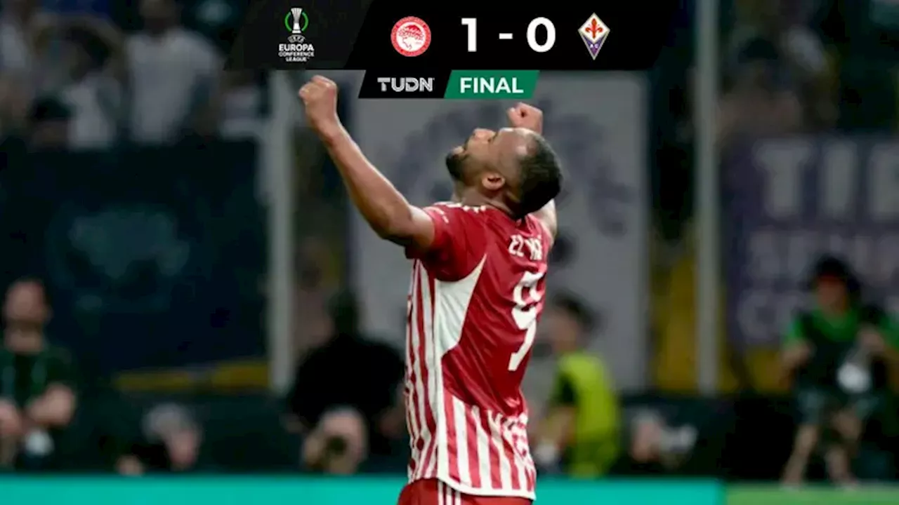 Olympiakos es campeón de la UEFA Conference League con agónico gol a Fiorentina