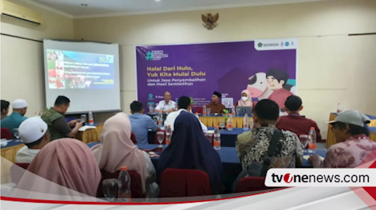 Menyasar Sektor Hulu, BPJPH Edukasi Sertifikasi Halal Jasa Penyembelihan Serentak di 11 Provinsi