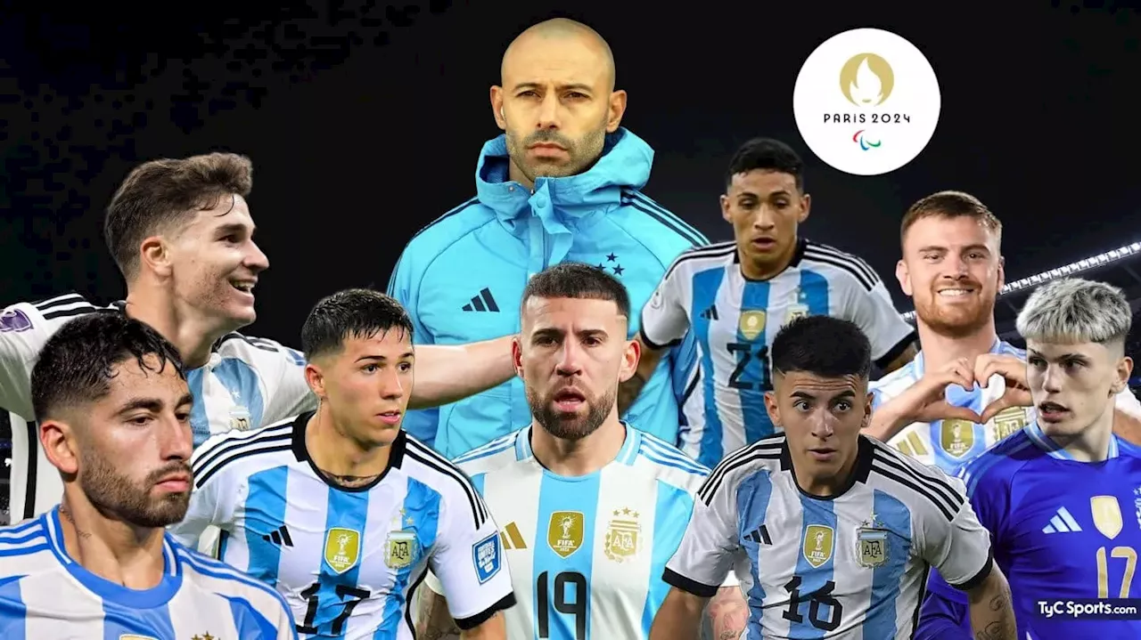 La formación de lujo que podría parar Mascherano en la Selección Argentina para París 2024