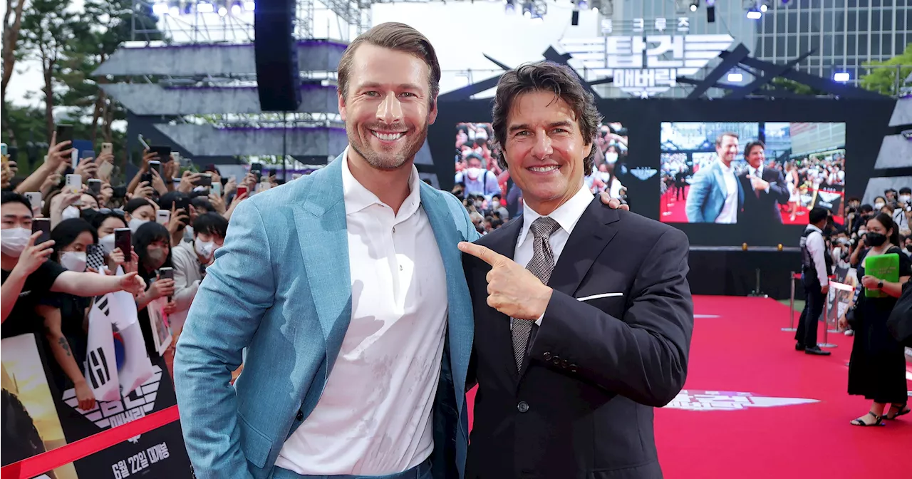 Tom Cruise Pranked Glen Powell by Pretending Helicopter Was Going Down