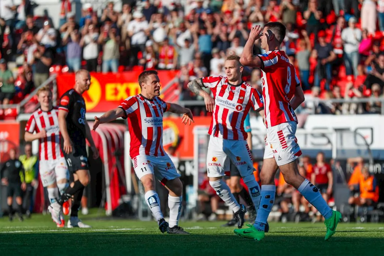 Lasse Nordås tomålsscorer mot Fredrikstad