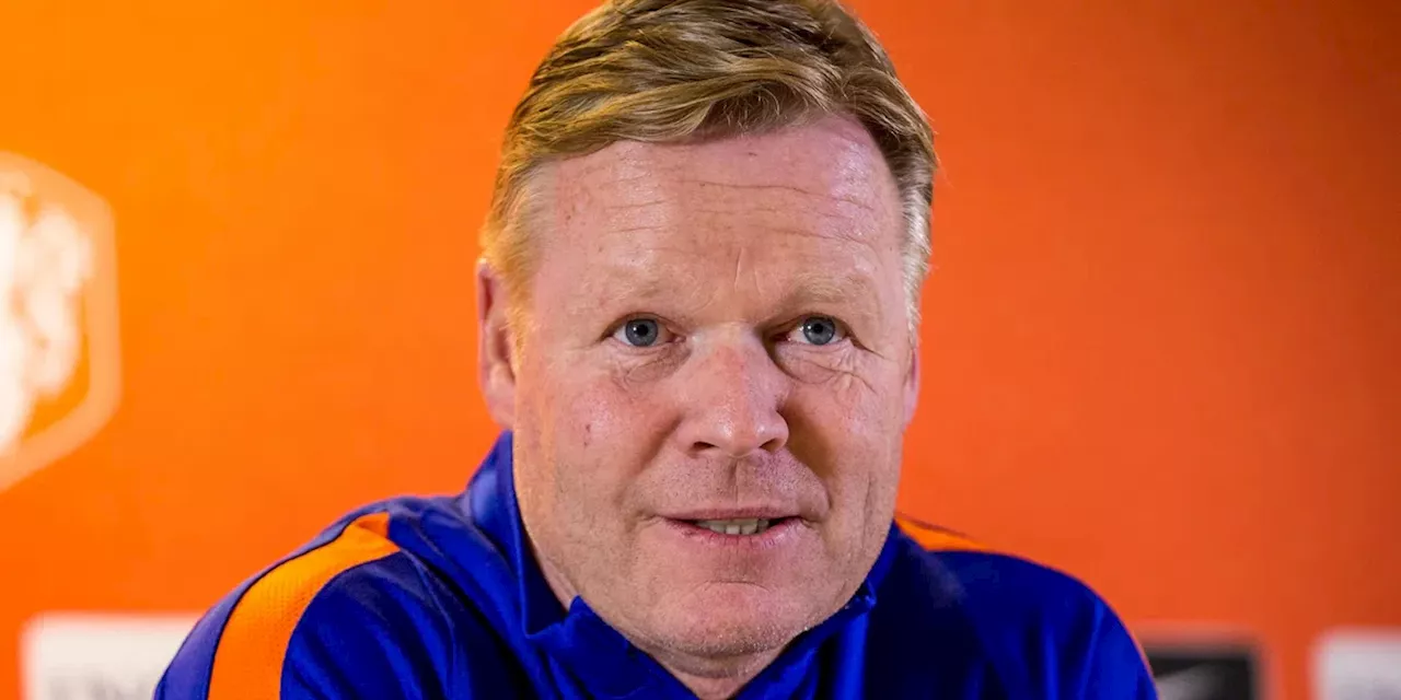 Koeman legt omstreden keuzes uit: lees hier alles van de persconferentie terug