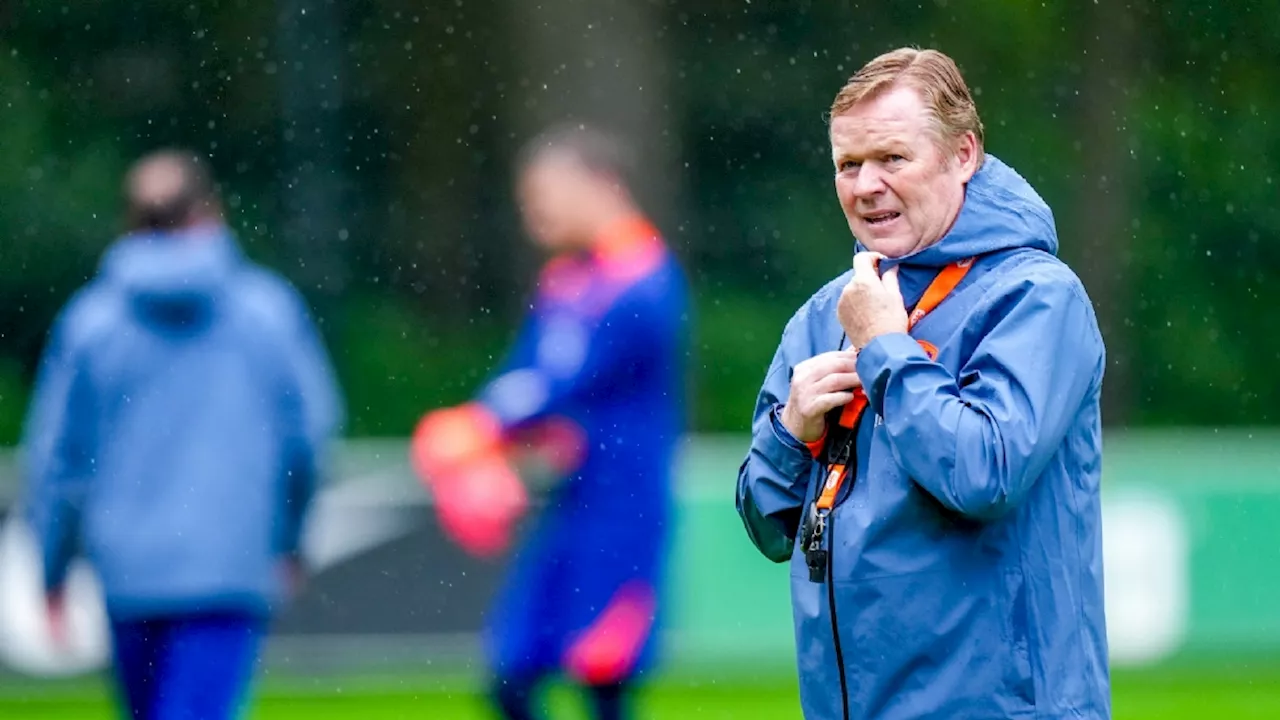 Ronald Koeman maakt definitieve EK-selectie van het Nederlands elftal bekend