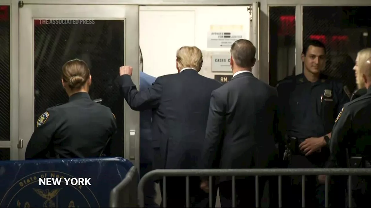 Trump departs after his hush money trial's closing arguments