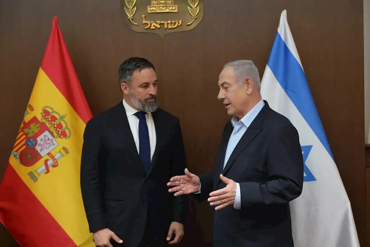 La intrahistoria del encuentro Abascal-Netanyahu: organizado 'en horas', expedición reducida y un libro sobre ETA