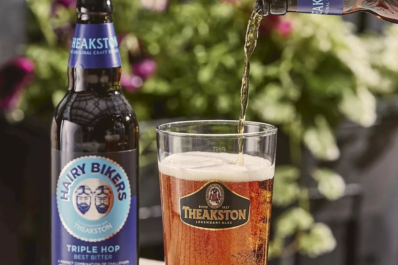 Beer created by The Hairy Bikers Si King and Dave Myers in collaboration with Yorkshire brewery Theakston now available to buy at Waitrose stores nationwide