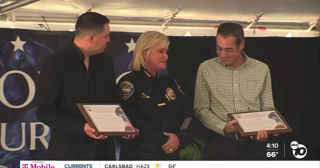 Chula Vista Police Department honors law enforcement officers and civilians