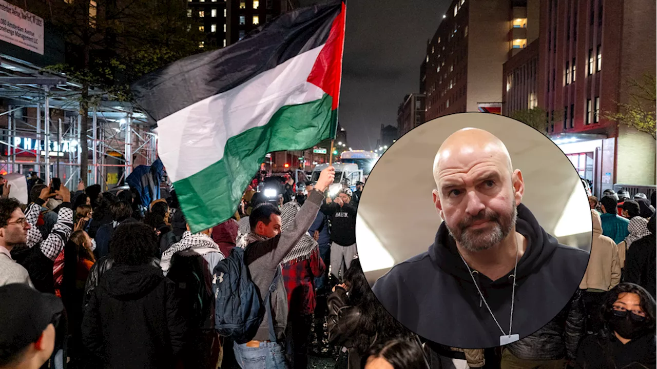 Fetterman slams protesters offered education by Houthi terrorists: 'Reevaluate things'