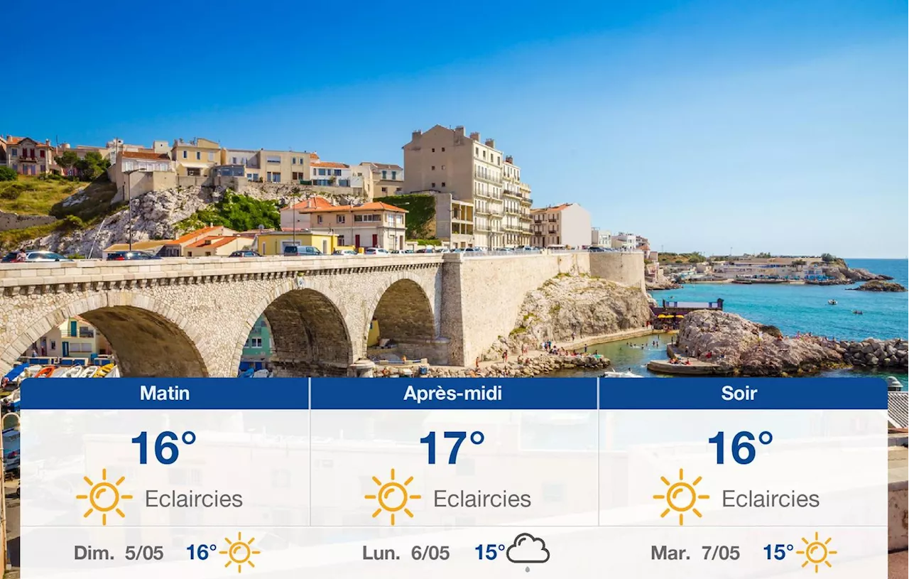 Météo Marseille: prévisions du samedi 4 mai 2024