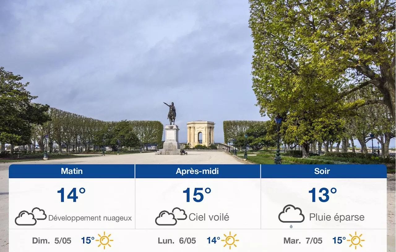 Météo Montpellier: prévisions du samedi 4 mai 2024