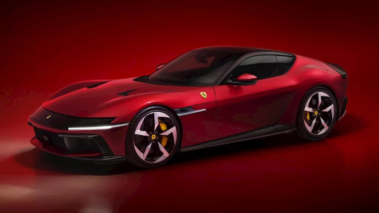 Ferrari 12Cilindri: Here it is in all its V12 glory