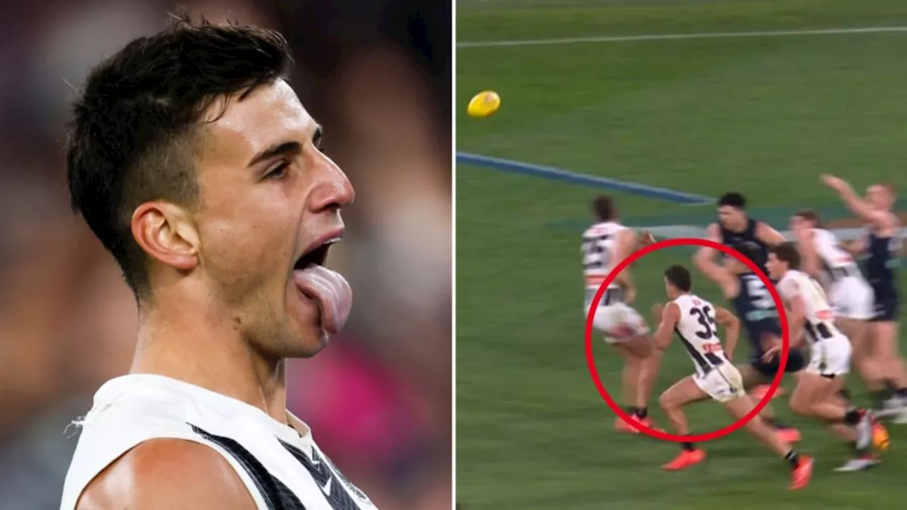 Nick Daicos wins the game for Collingwood with epic last-minute goal against Carlton