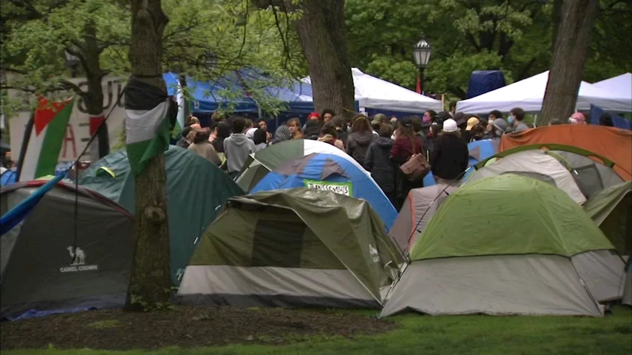 University of Chicago protest: President says pro-Palestinian encampment 'cannot continue'