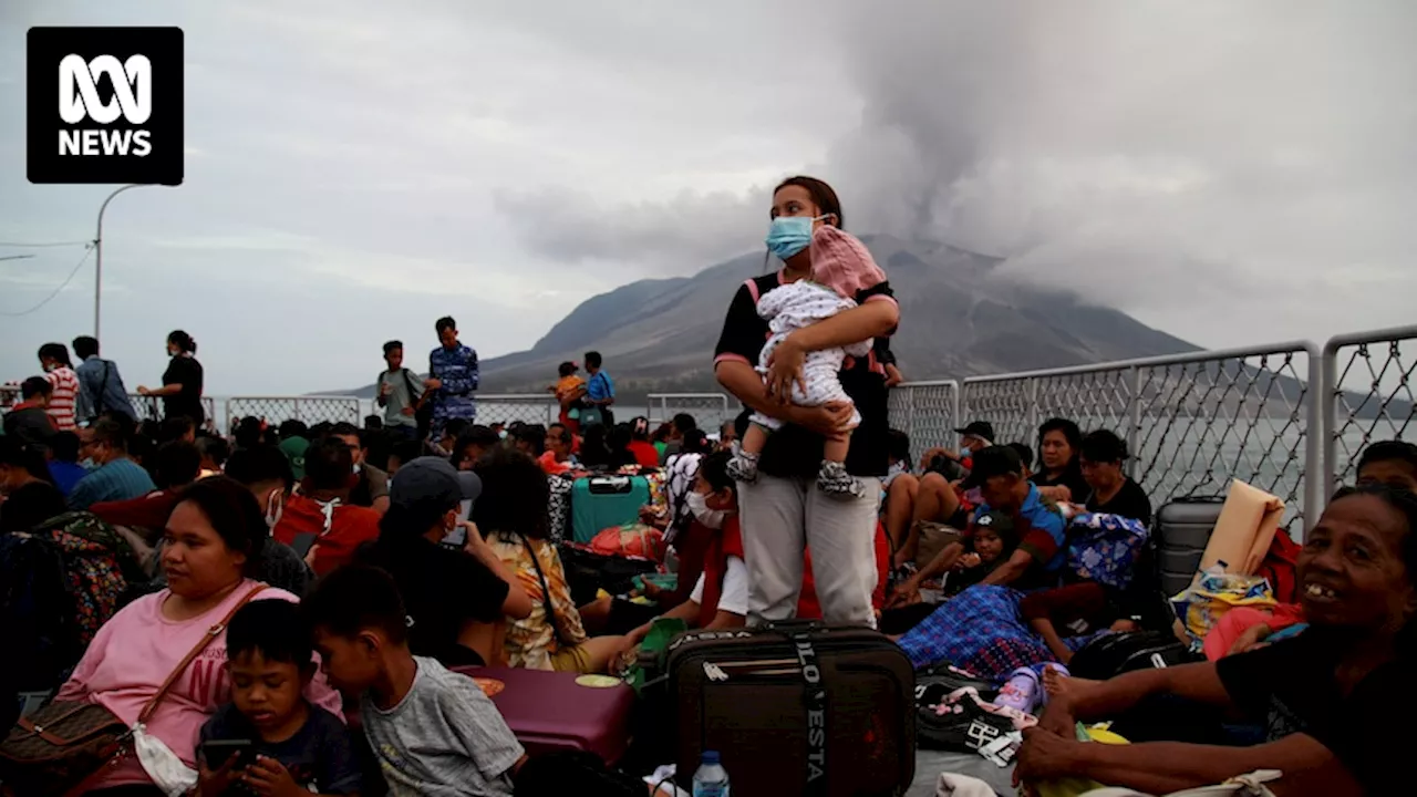 Indonesia to relocate 10,000 people after Ruang volcano eruptions left residents 'running for their lives'