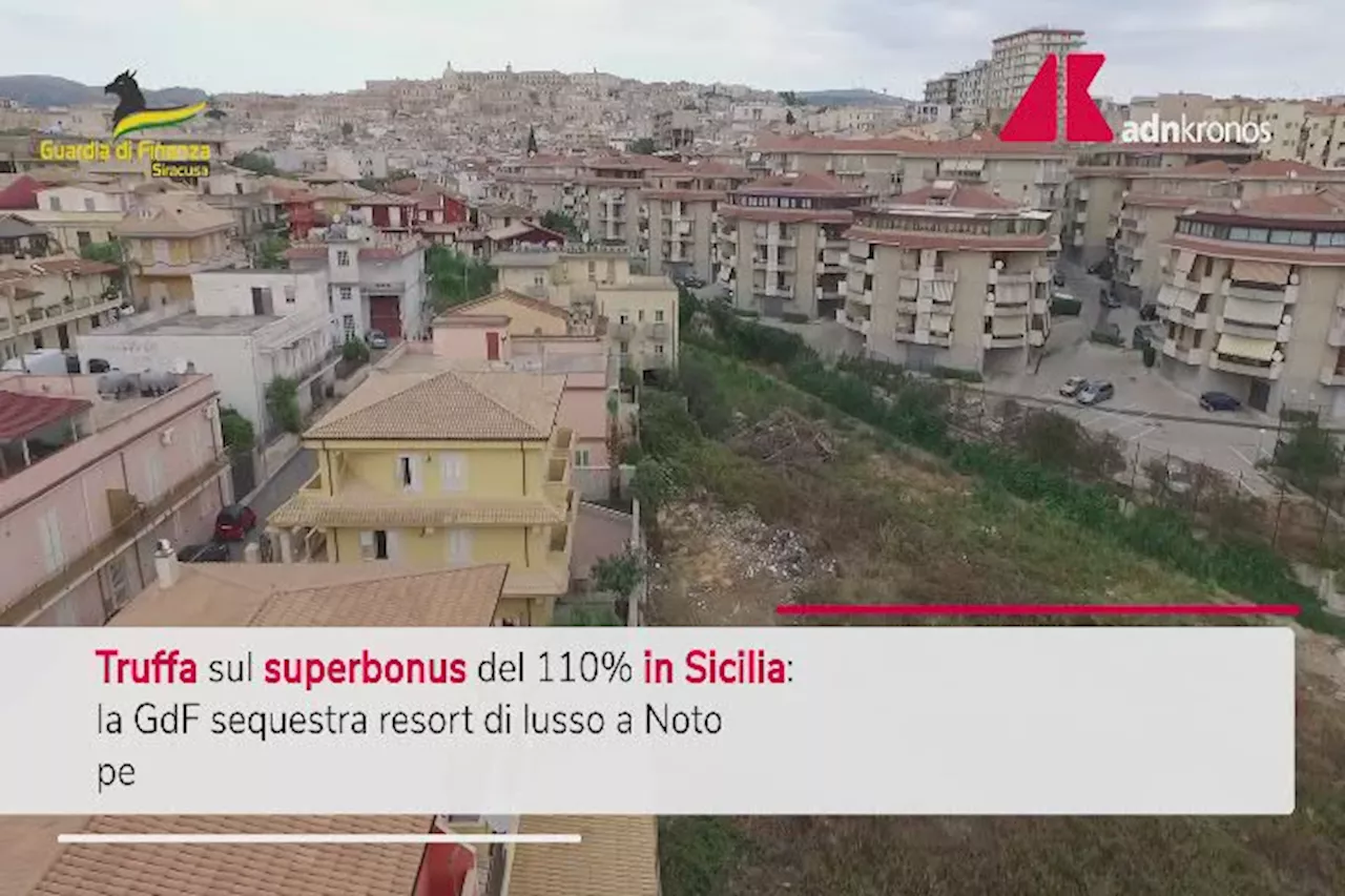 Truffa Superbonus 110%, sequestrato resort di lusso a Noto