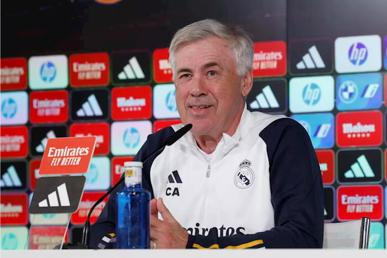 Ancelotti: 'Domani gioca Courtois, col Bayern Lunin, poi vedremo'