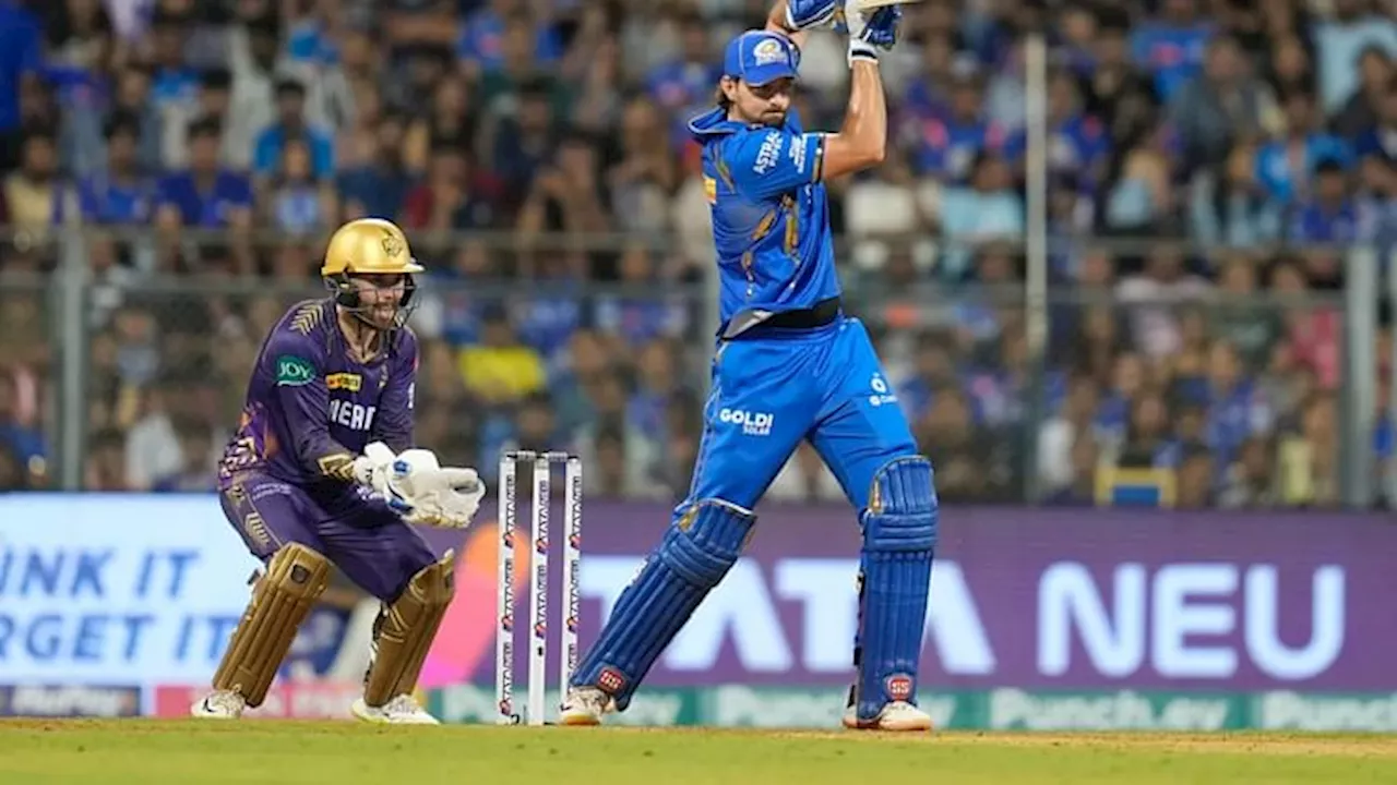 MI vs KKR Live Score : कोलकाता ने मुंबई को 24 रनों से हराया, स्टार्क ने 19वें ओवर में चटकाए तीन विकेट