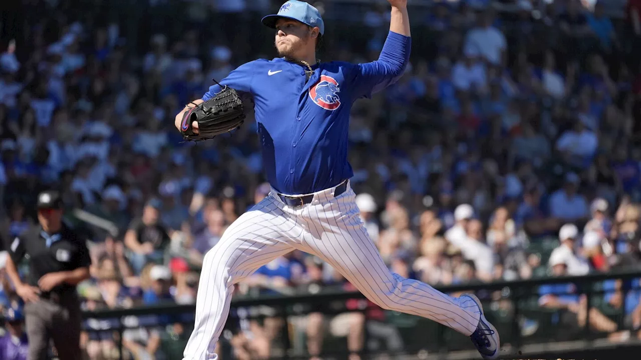 Cubs ace Justin Steele in line to return Monday from hamstring injury