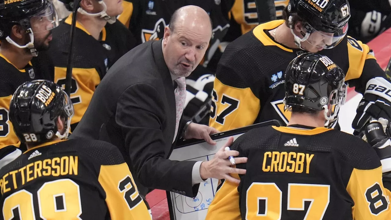 Pittsburgh Penguins fire assistant coach Todd Reirden after missing out on the playoffs