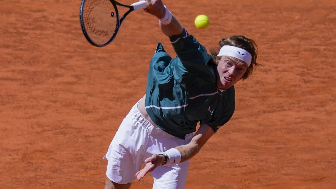 Rublev beats Fritz in 2 sets to reach Madrid Open final