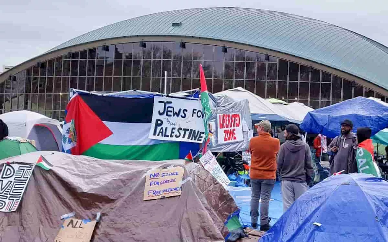  Más de 2 mil 500 detenidos en protestas propalestinas en universidades de EU