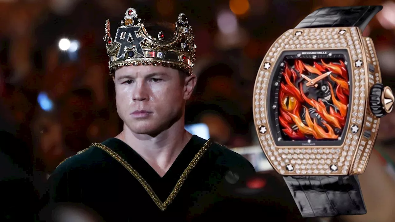 VIDEO: El reloj de 25 millones de Saúl ‘Canelo’ Álvarez