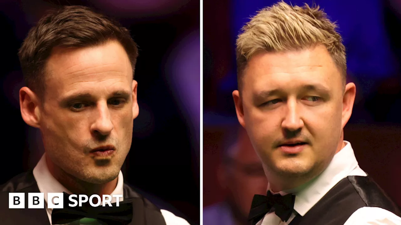 World Championship: David Gilbert & Kyren Wilson tied in thrilling semi-final