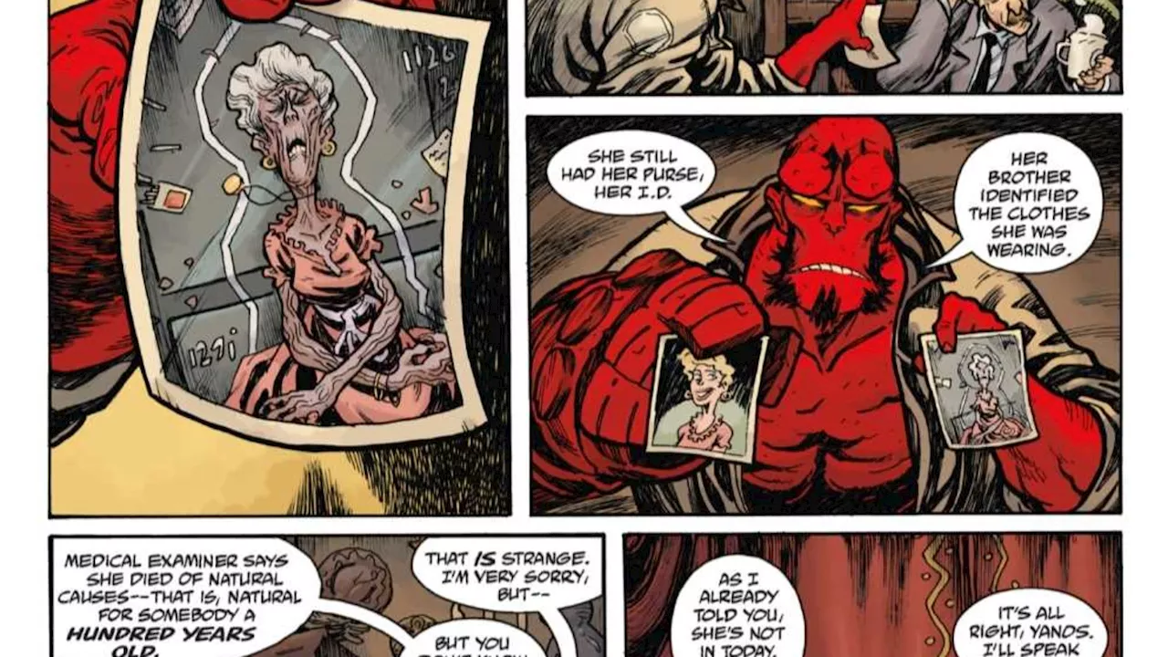 Ten Pages Of Hellboy/Stranger Things For Free Comic Book Day