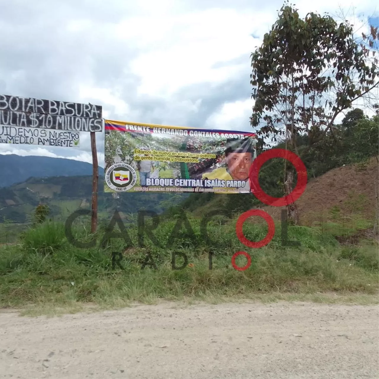 Reaparecen intimidantes instructivos de las disidencias Farc en el Huila