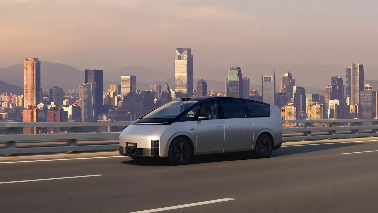 Li Auto Mega: the electric MPV with less drag than a Porsche Taycan