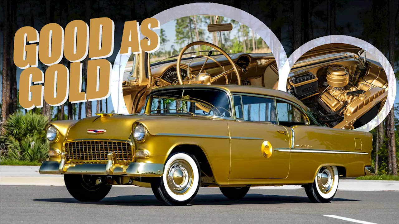 Gold Standard Replica Chases Mystery Of GM’s Missing 55 Chevy Bel Air Special