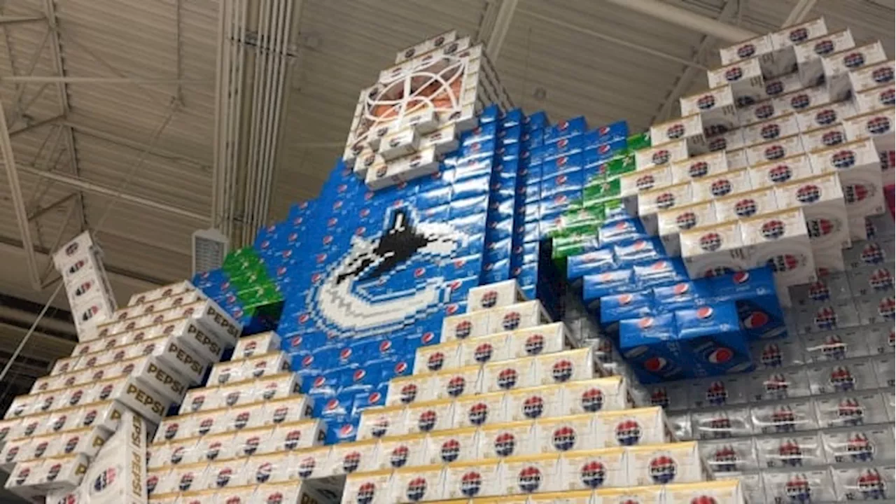 Canucks fans get creative with artistic displays of support