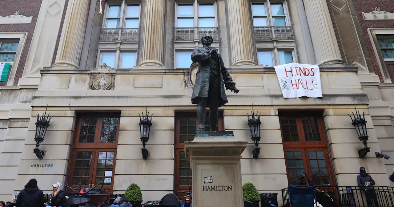 NYPD officer fired gun while clearing protesters from Hamilton Hall at Columbia, DA's office confirms