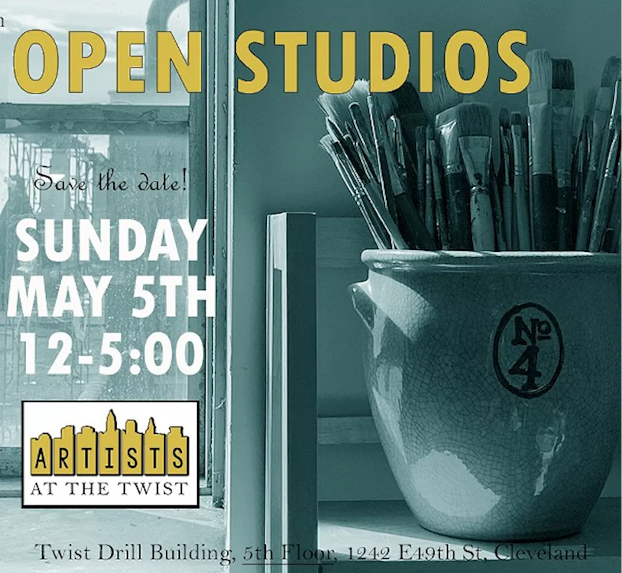 Artists at the Twist Open Studios Event