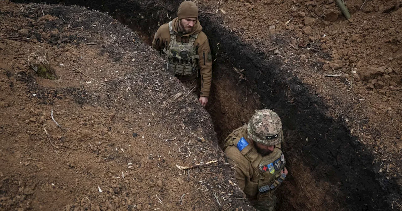 Près de Bakhmout, en Ukraine, à “l’embouchure des tranchées de la ligne zéro”