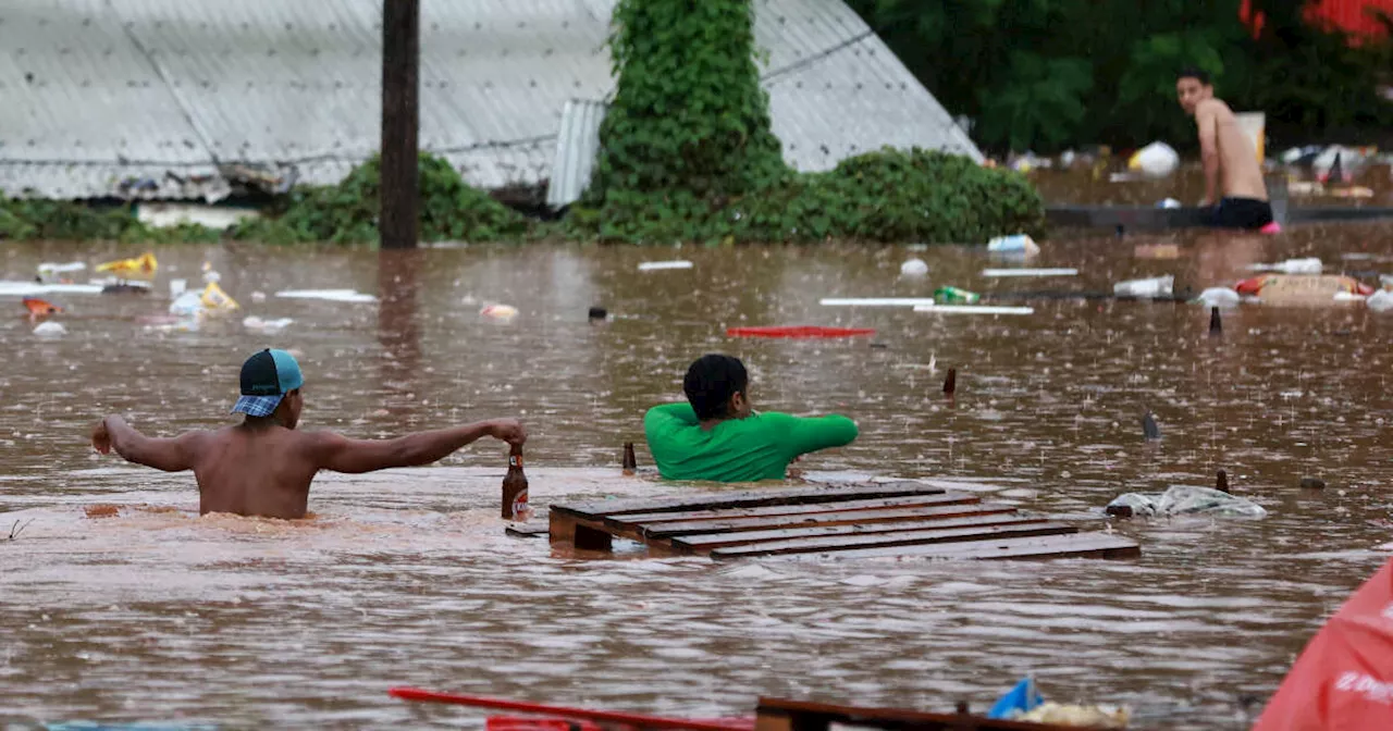 Rupture d’un barrage, inondations : les images du “chaos” au Brésil