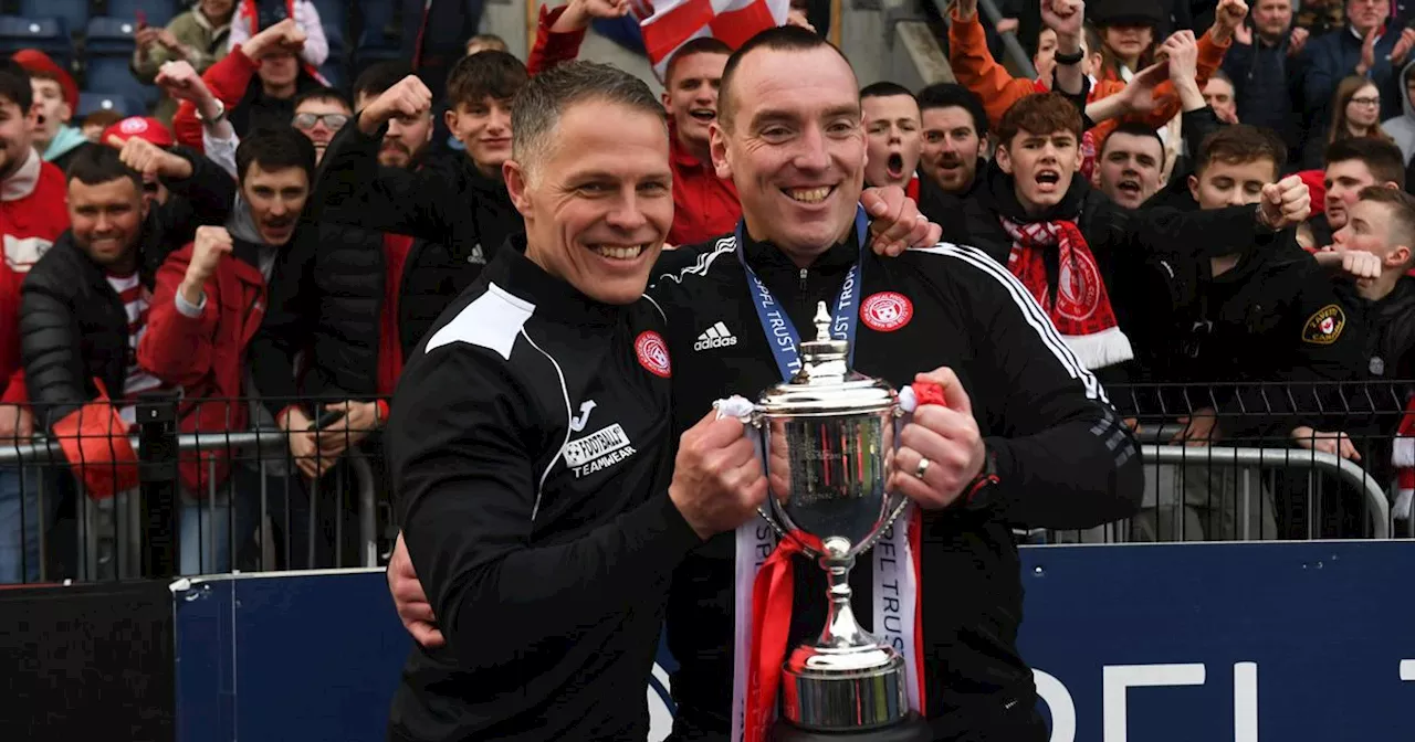 Hamilton Accies management duo 'agree long-term deals' at ambitious club