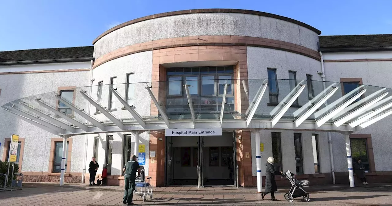 Lanarkshire hospital visitors asked to avoid visiting if they are feeling unwell