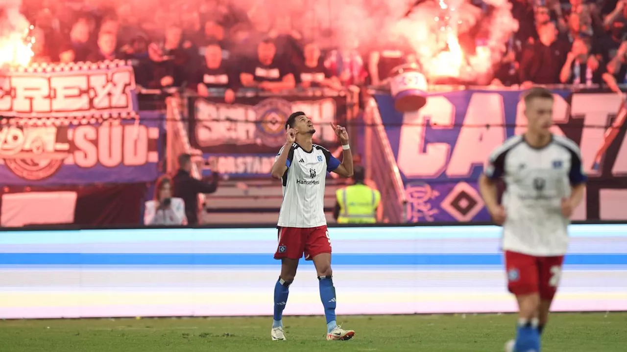 Derbysieg gegen FC St. Pauli: Glatzel hält HSV-Aufstiegsträume am Leben