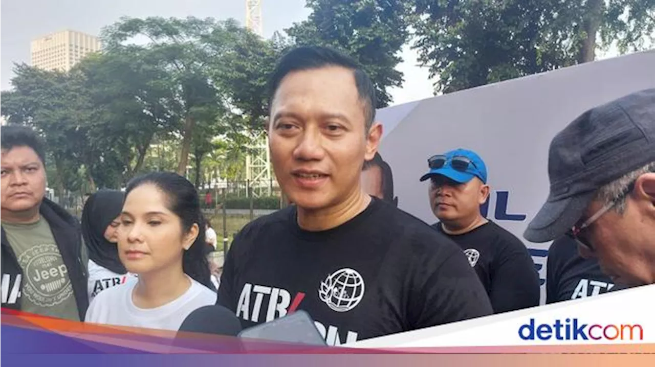 AHY Cerita Baru Sempat Lari Pagi Usai 72 Hari Jadi Menteri ATR