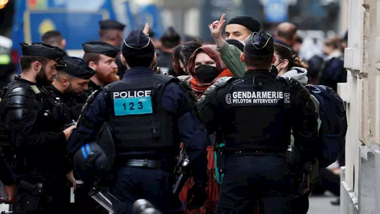 French police evacuate pro-Palestinian students from Sciences Po after overnight sit-in