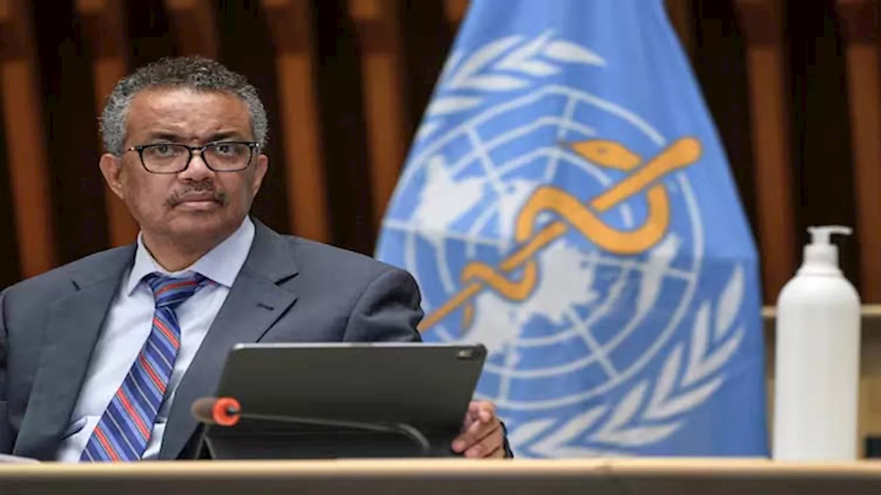 WHO chief urges countries to finalise pandemic accord by deadline