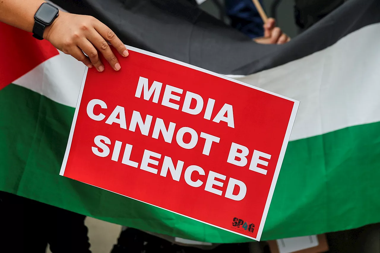 RSF alerta de presiones y poca protección a periodistas palestinos