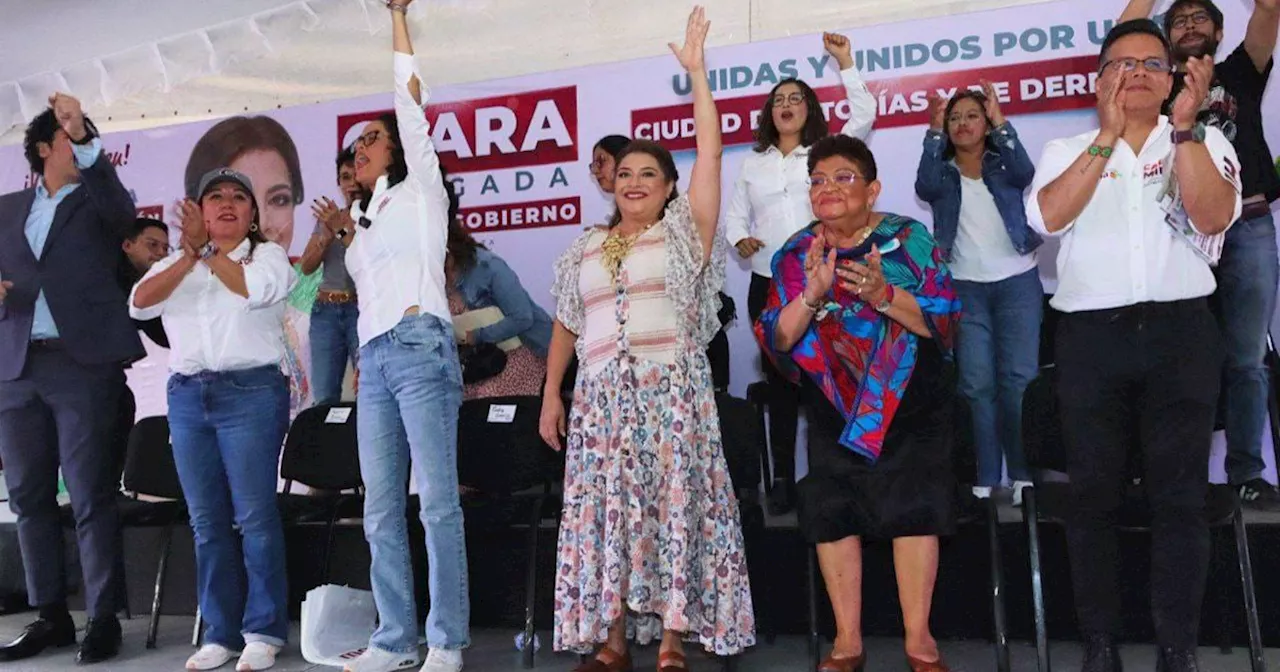 Recorre Clara Brugada el Pedregal de San Nicolás; 'vamos a rescatar Tlalpan', afirmó