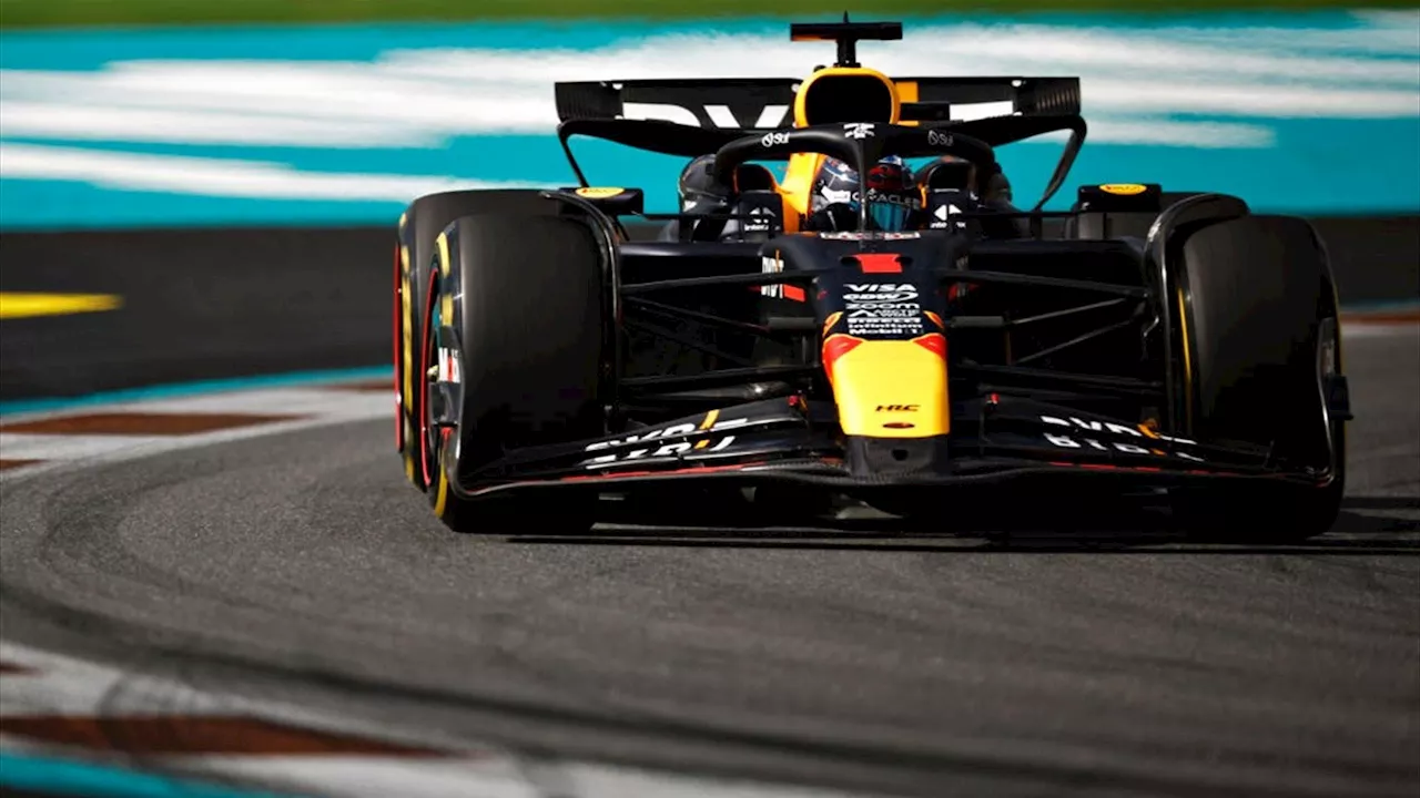 Qualifiche Sprint Miami: 'pole' di Verstappen, Leclerc trova riscatto in prima fila, 5° Sainz