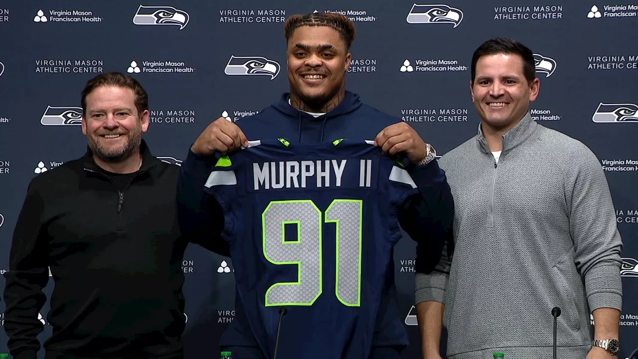 Byron Murphy II 'blessed' to land with Seattle Seahawks